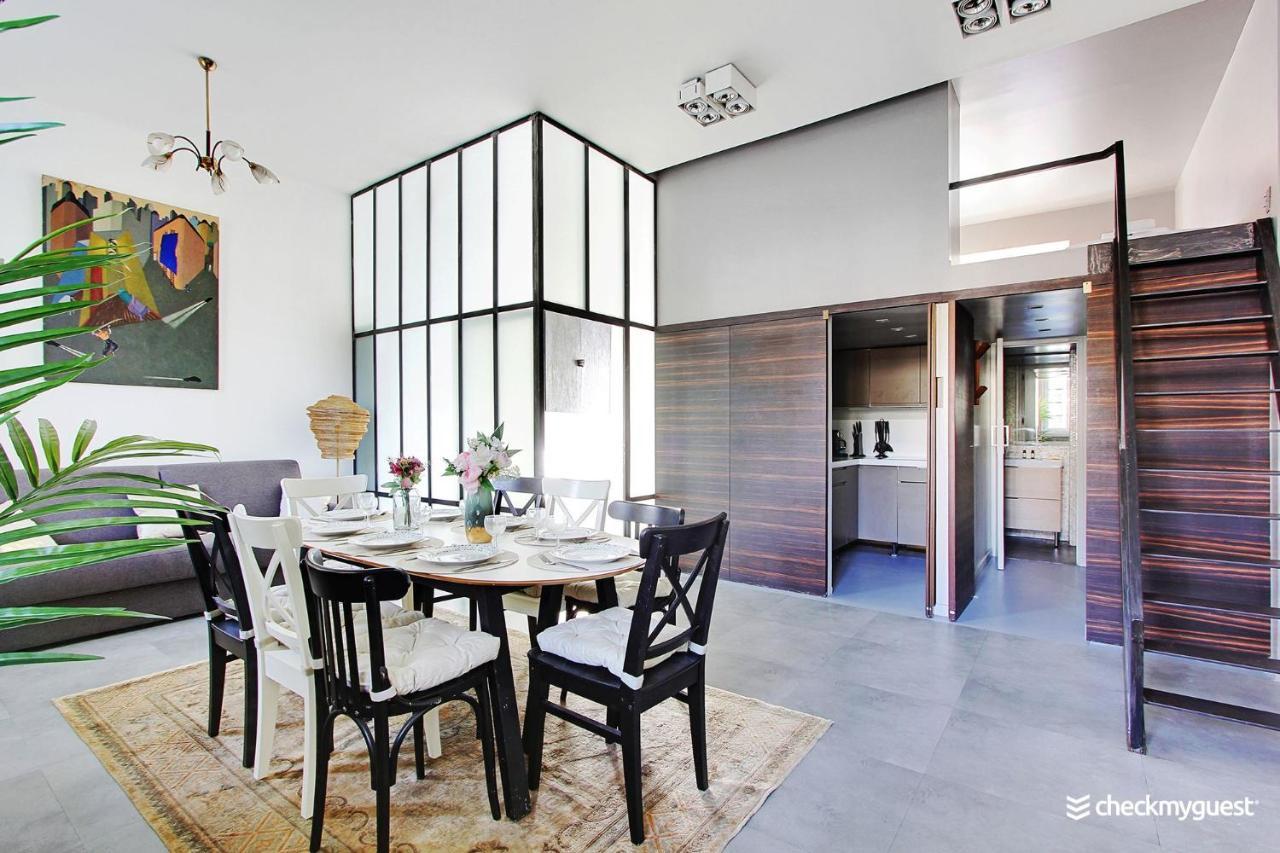 Superbe Loft 2Br - Buttes Chaumont Apartment Paris Exterior foto